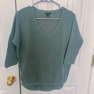 Express Olive Green Sweater Size Small